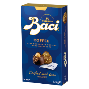 Bijou box of fine coffee flavoured pralines | Baci Perugina